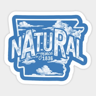 nAtuRal State Clouds Sticker
